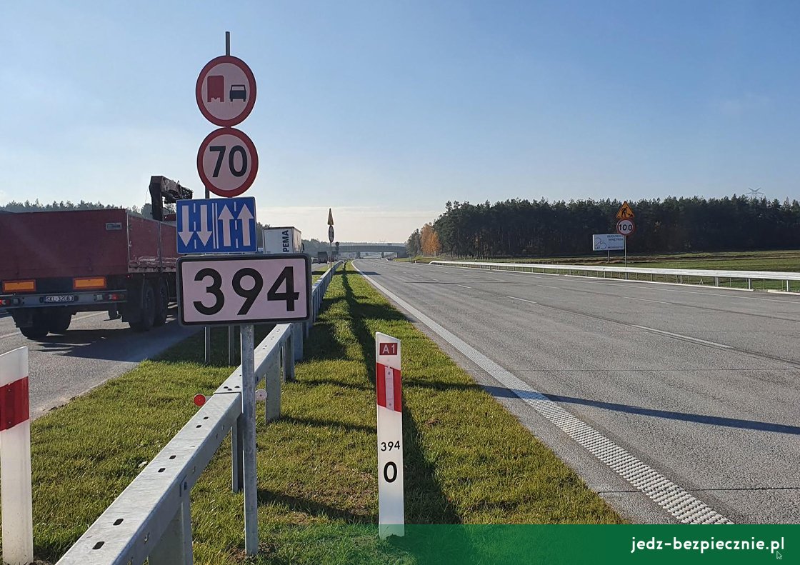 Polskie drogi - otwarcie drugiej jezdni na A1 węzeł Radomsko - granica województw łódzkiego i śląskiego